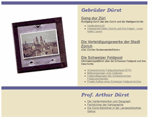 Tablet Screenshot of duerst.ch